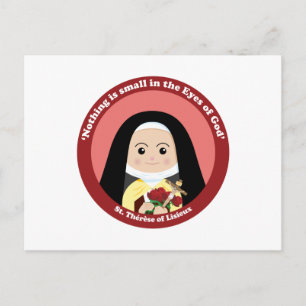 St. Thérèse of Lisieux Postcard