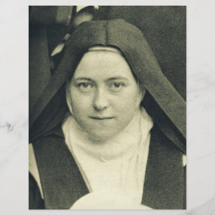 St. Therese of Lisieux Shower of Roses Sacred Art Flyer