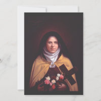 St. Therese of Lisieux Shower of Roses Sacred Art