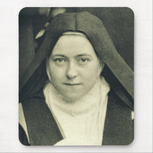 St. Therese of Lisieux Shower of Roses Sacred Art Mouse Mat