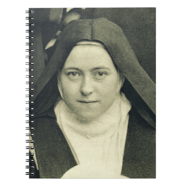St. Therese of Lisieux Shower of Roses Sacred Art Notebook (Front)
