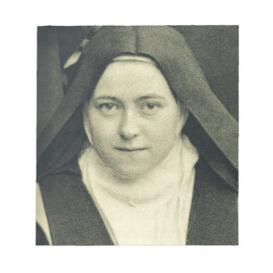 St. Therese of Lisieux Shower of Roses Sacred Art Notepad