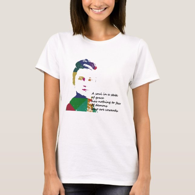 St. Therese of Lisieux  T-Shirt (Front)