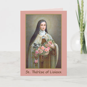 St. Therese of Lisieux the Little Flower (BJE 01)  Card