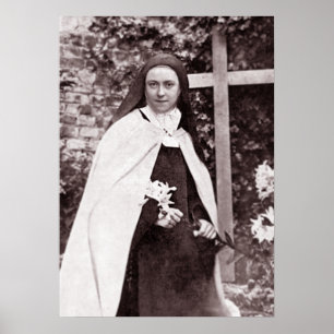 St Therese of Lisieux, The Little Flower Poster