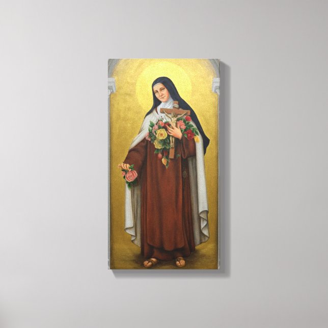 St. Therese of the Child Jesus  Catholic Carmelite Canvas Print (Front)