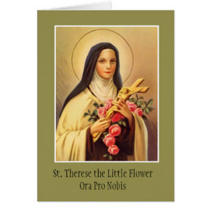 St. Therese of the Infant Jesus Roses Crucifix