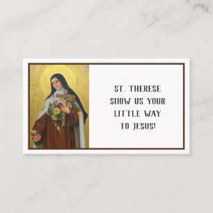 St. Therese  Religious  Prayer Holy Cards