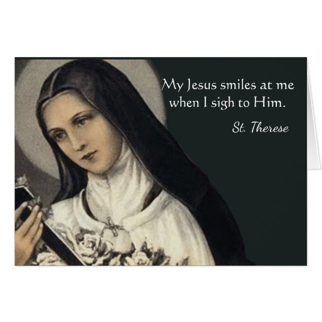 St. Therese Roses the Little Flower (Front Horizontal)