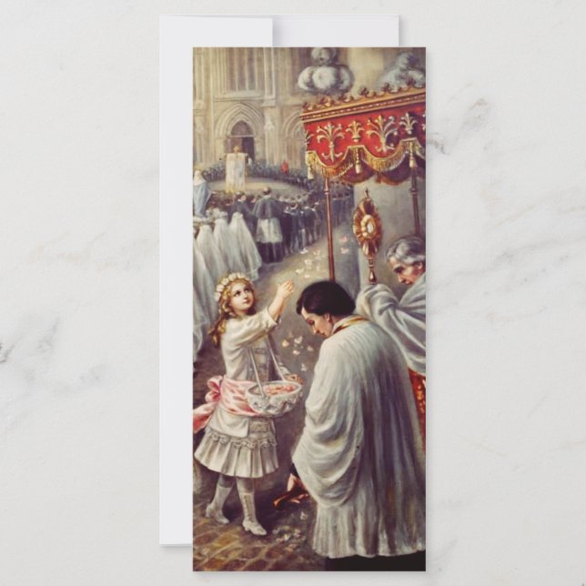 St. Therese Throwing Roses Corpus Domini Fine Art  (Front)