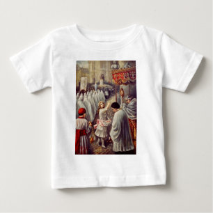 St. Therese Throwing Roses Corpus Domini Fine Art Baby T-Shirt