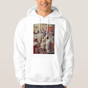 St. Therese Throwing Roses Corpus Domini Fine Art Hoodie