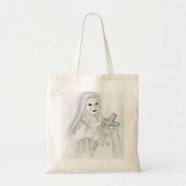 st therese tote bag (Front)