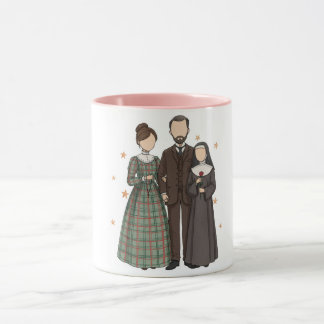 St Therese & Zelie & Louis, Catholic Gift Mug