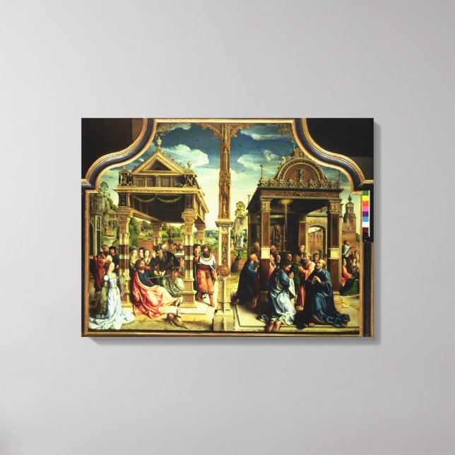 St. Thomas and St. Matthew Altarpiece Canvas Print (Front)