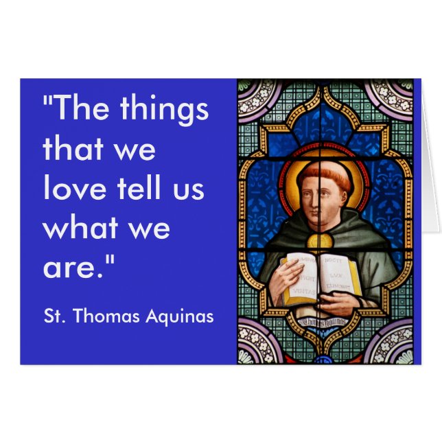 St. Thomas Aquinas (Front Horizontal)
