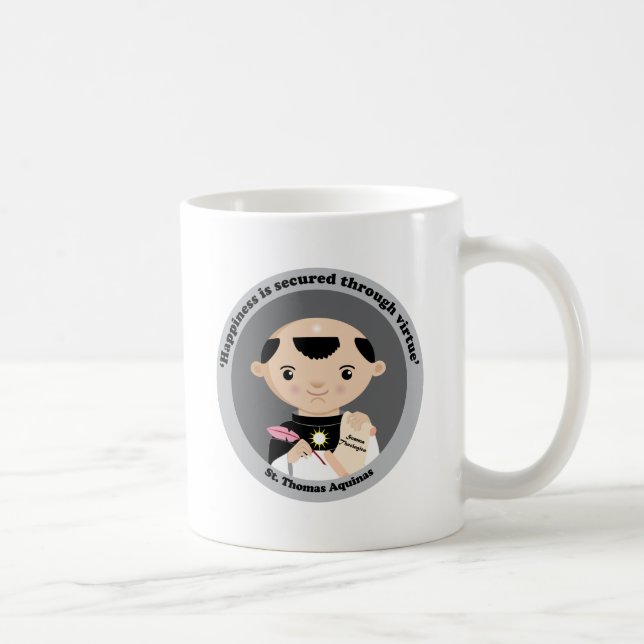 St. Thomas Aquinas Coffee Mug (Right)