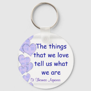 St Thomas Aquinas keychain