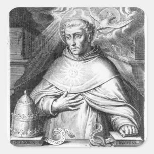 St. Thomas Aquinas Square Sticker