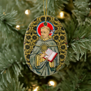 St. Thomas Aquinas (VVP 003) Ceramic Tree Decoration