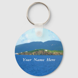 St. Thomas Arrival Personalised Key Ring