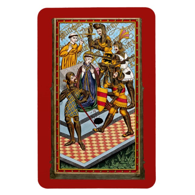 St. Thomas Becket’s Martyrdom (M 031) Magnet (Vertical)