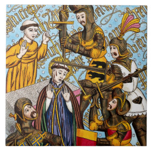 St. Thomas Becket’s Martyrdom (M 031) Tile