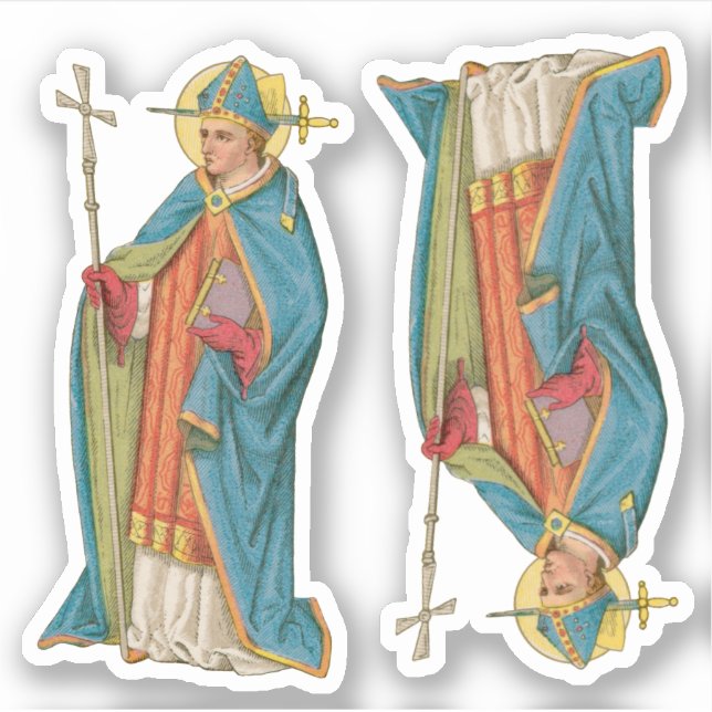 St. Thomas Becket with Sword in Mitre (P 005) (Front)