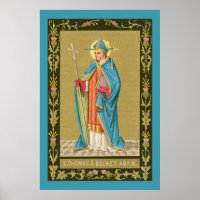 St. Thomas Becket with Sword in Mitre (P 005)
