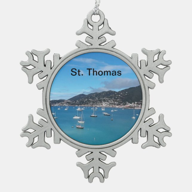 St. Thomas Christmas Ornament (Front)