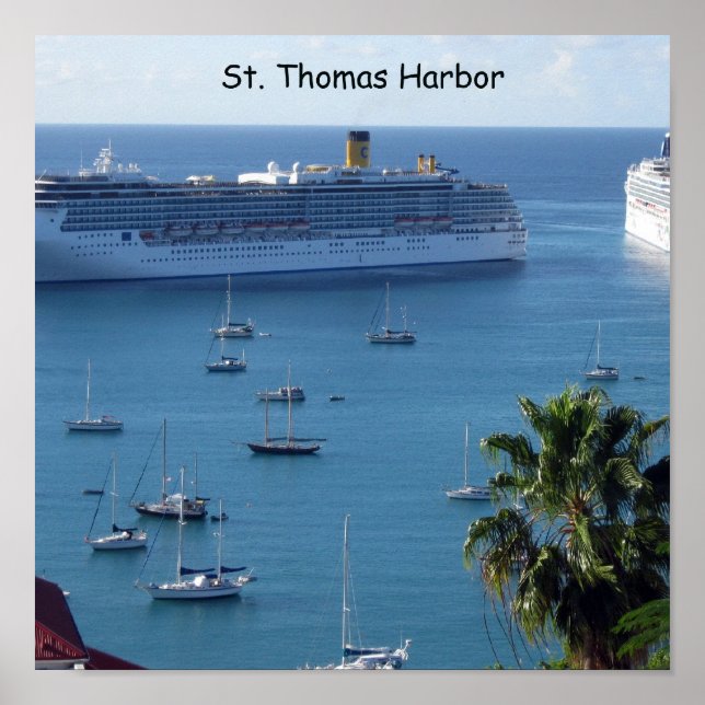 St.Thomas Harbour Poster (Front)