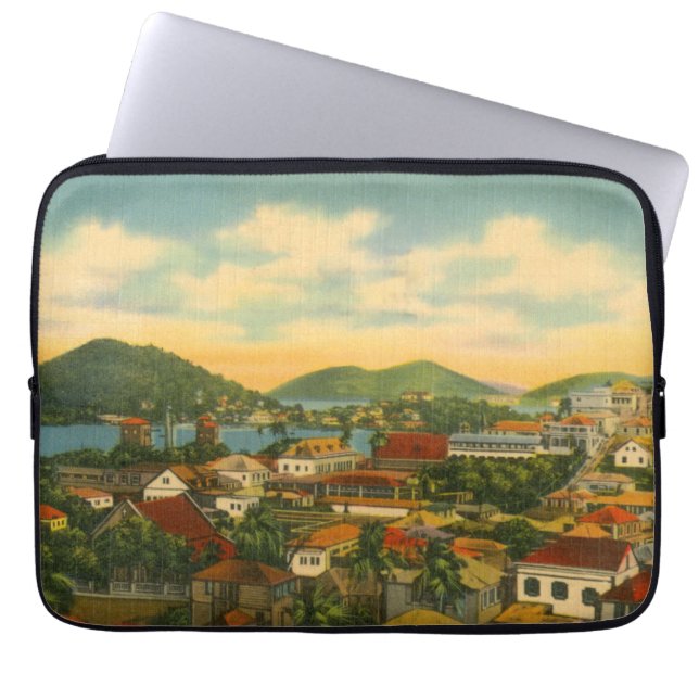 St Thomas Laptop Sleeve (Front)