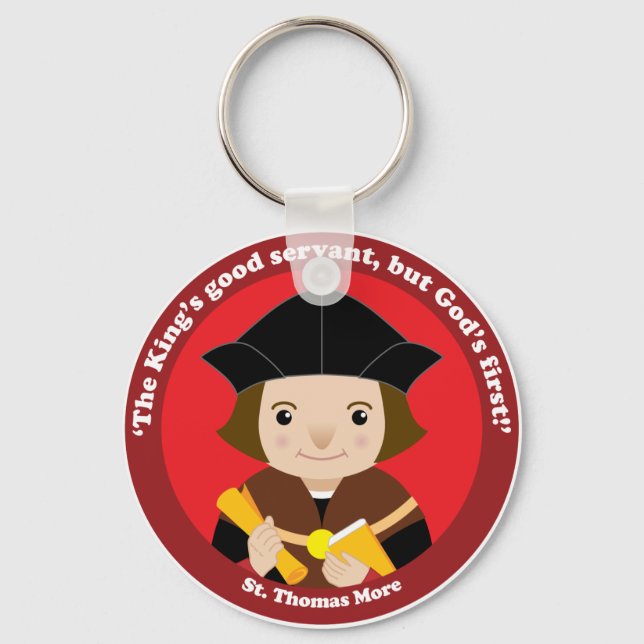 St. Thomas More Key Ring (Front)