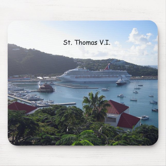 St. Thomas Mouse Mat (Front)