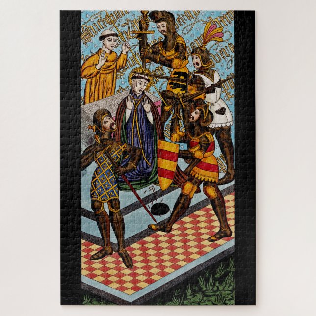 St. Thomas of Canterbury The Courageous Archbishop Jigsaw Puzzle (Vertical)