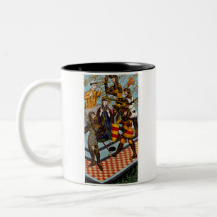 St. Thomas of Canterbury The Courageous Archbishop Two-Tone Coffee Mug