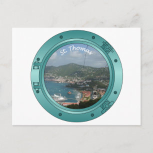 St Thomas Porthole Postcard