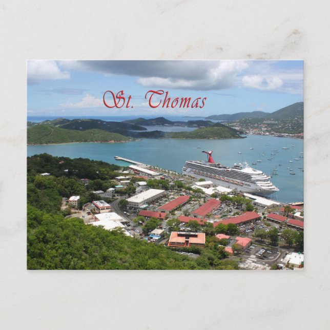St. Thomas PostCard (Front)