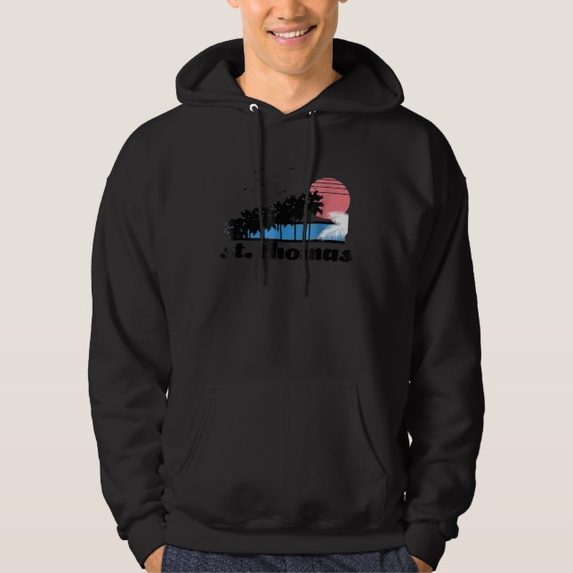 St Thomas retro  vintage apparel surf tees (Front)