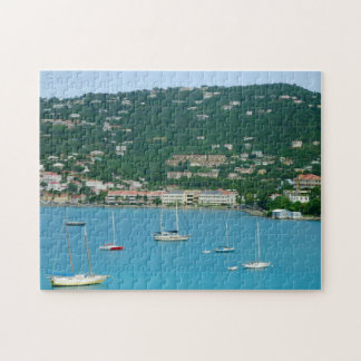 St. Thomas Sailboats Jigsaw Puzzle