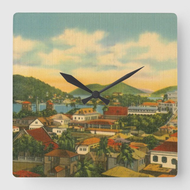 St Thomas Square Wall Clock (Front)