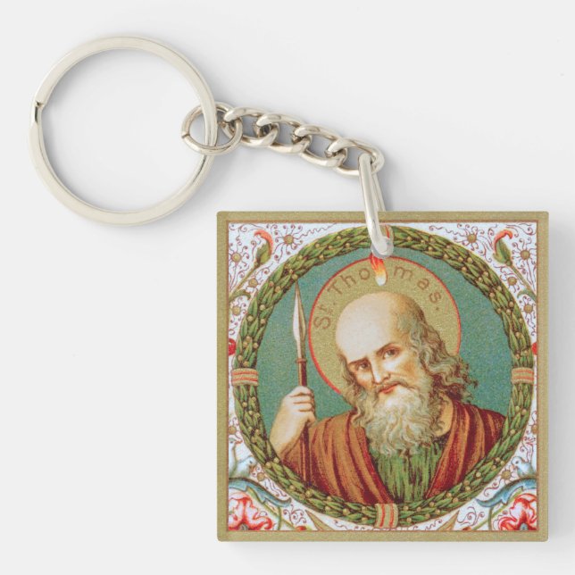 St. Thomas the Apostle (JMAS 12) Key Ring (Front)