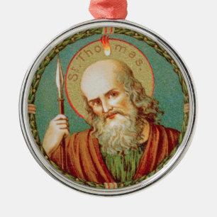 St. Thomas the Apostle (JMAS 12) Metal Tree Decoration