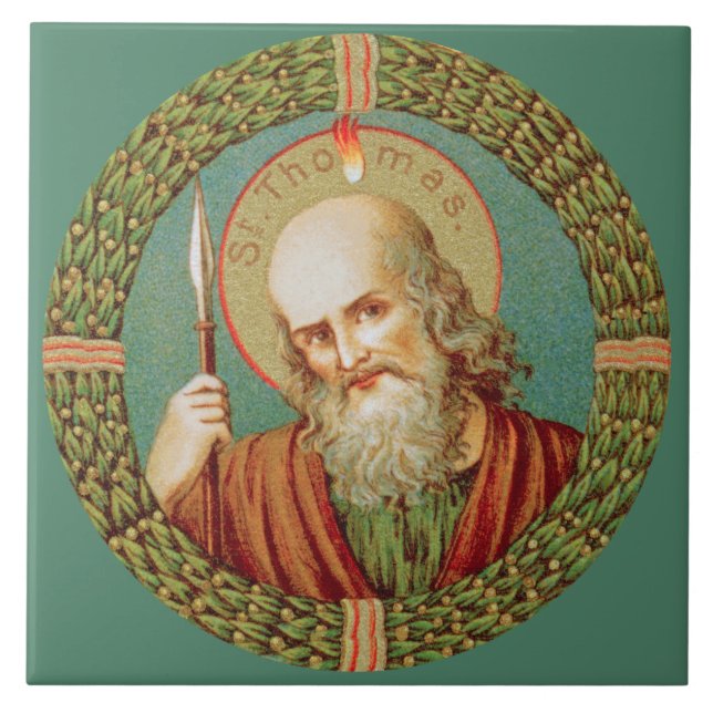 St. Thomas the Apostle (JMAS 12) Tile (Front)