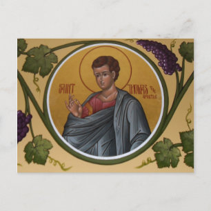 St. Thomas the Apostle Prayer Card