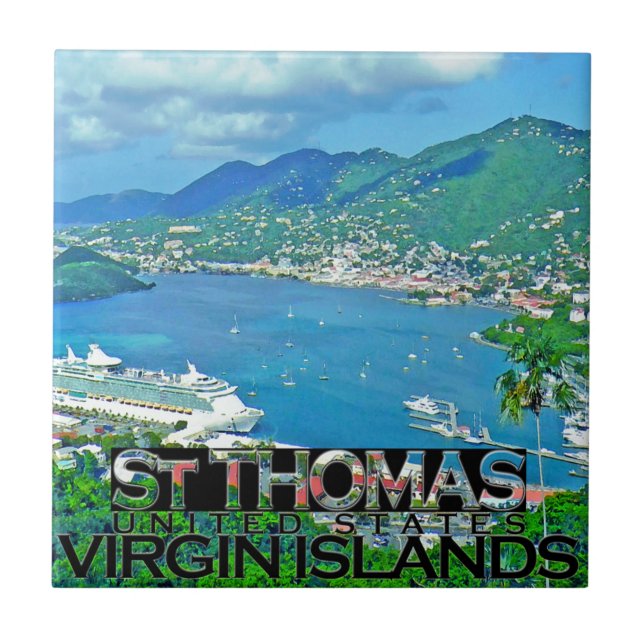 St Thomas Tile (Front)