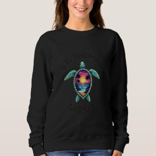 St. Thomas U.S.V.I. US Virgin Island Souvenir Vaca Sweatshirt