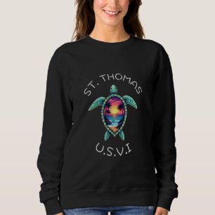 St. Thomas U.S.V.I. US Virgin Island Souvenir Vaca Sweatshirt