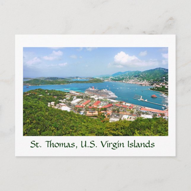 St. Thomas, U.S. Virgin Islands Postcard (Front)