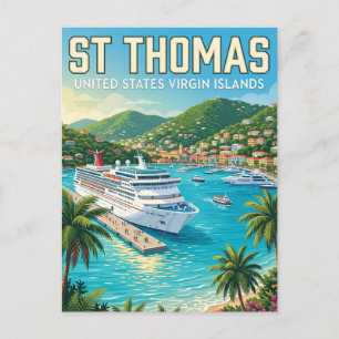 St. Thomas U.S. Virgin Islands Postcard